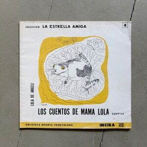 5 Vintage Spanish Childrens Books La Estrella Amiga Series INCIBA Venezuela